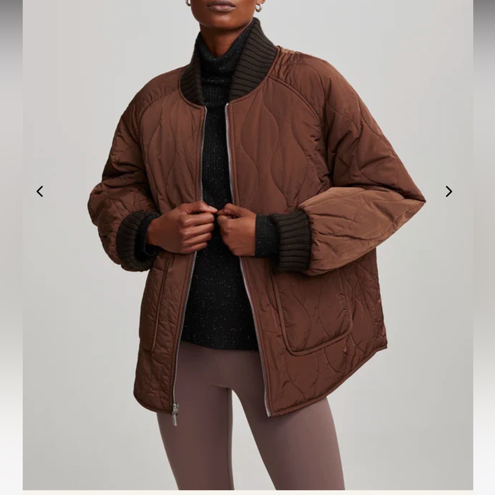 Like new Varley Reno Reversible Quilt Jacket.